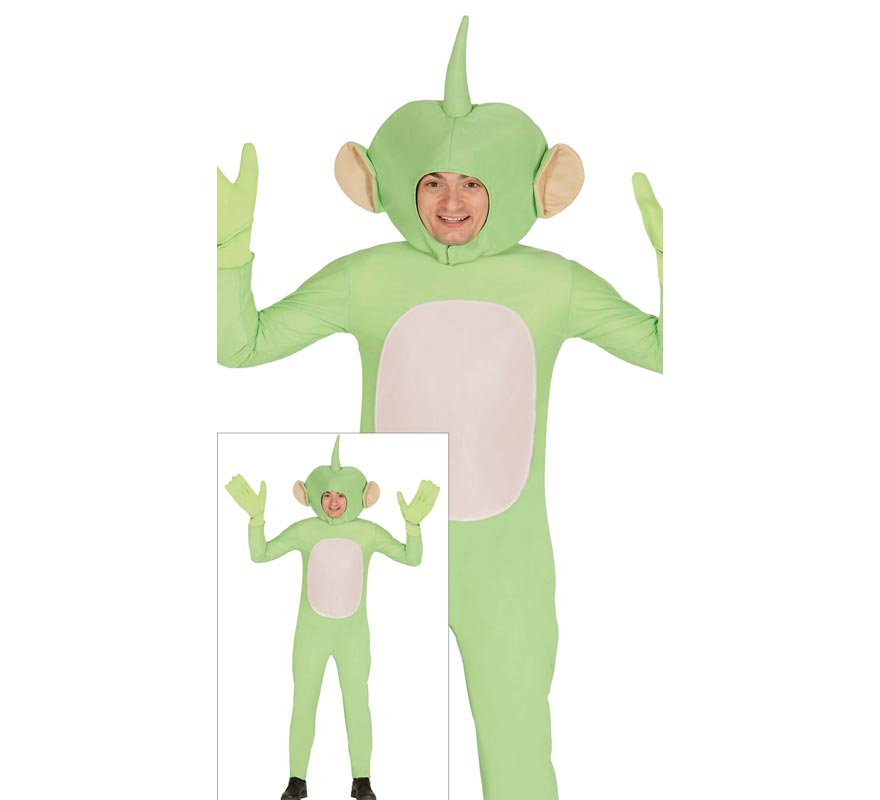 Translation missing: pt-PT.Disfraz de Alienígena verde para hombre