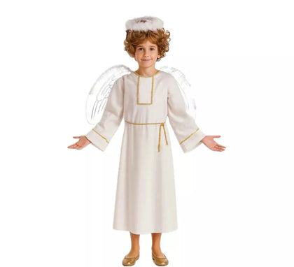 Disfraz de Ángel Blanco para niños