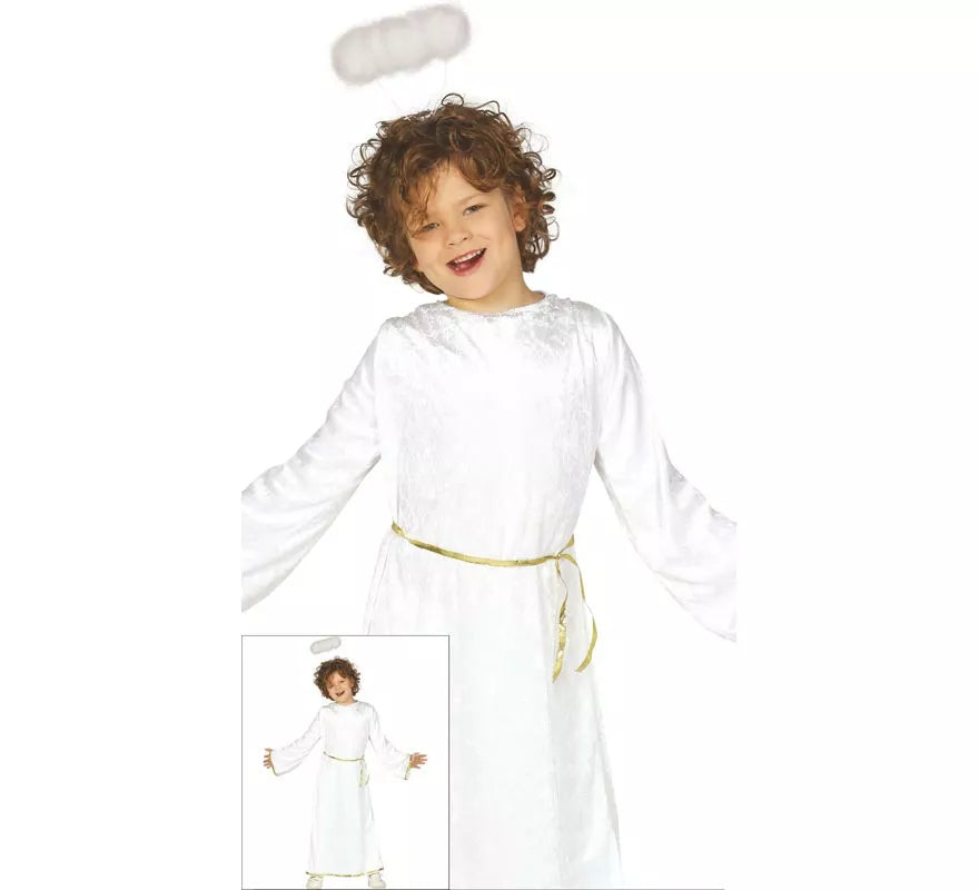 Translation missing: pt-PT.Disfraz de Ángel Blanco para niños