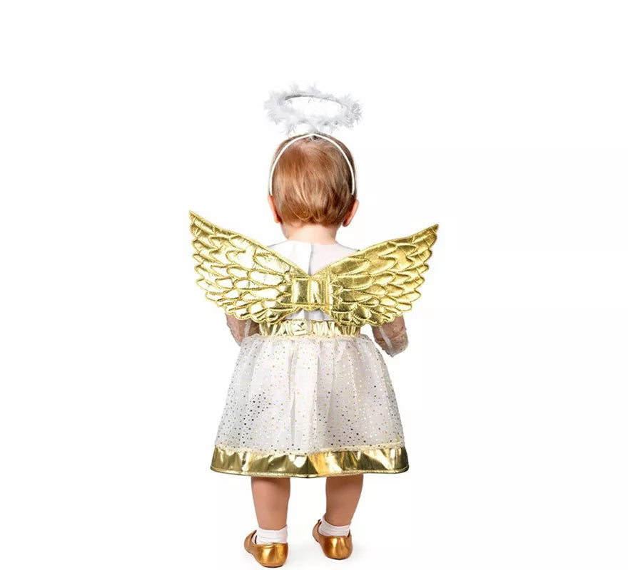 Translation missing: pt-PT.Disfraz de Ángel con Diadema y Alas para bebé