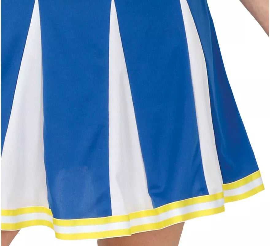 Translation missing: pt-PT.Disfraz de Animadora azul para hombre