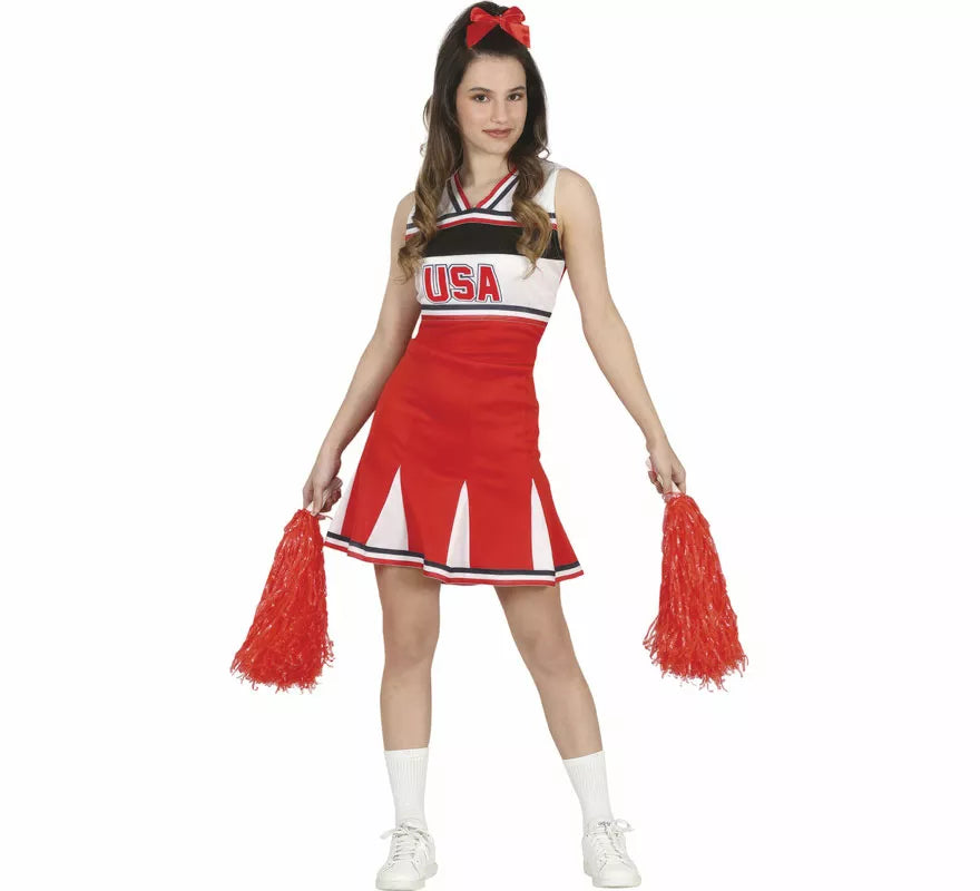 Translation missing: pt-PT.Disfraz de Animadora Cheerleader para adolescente