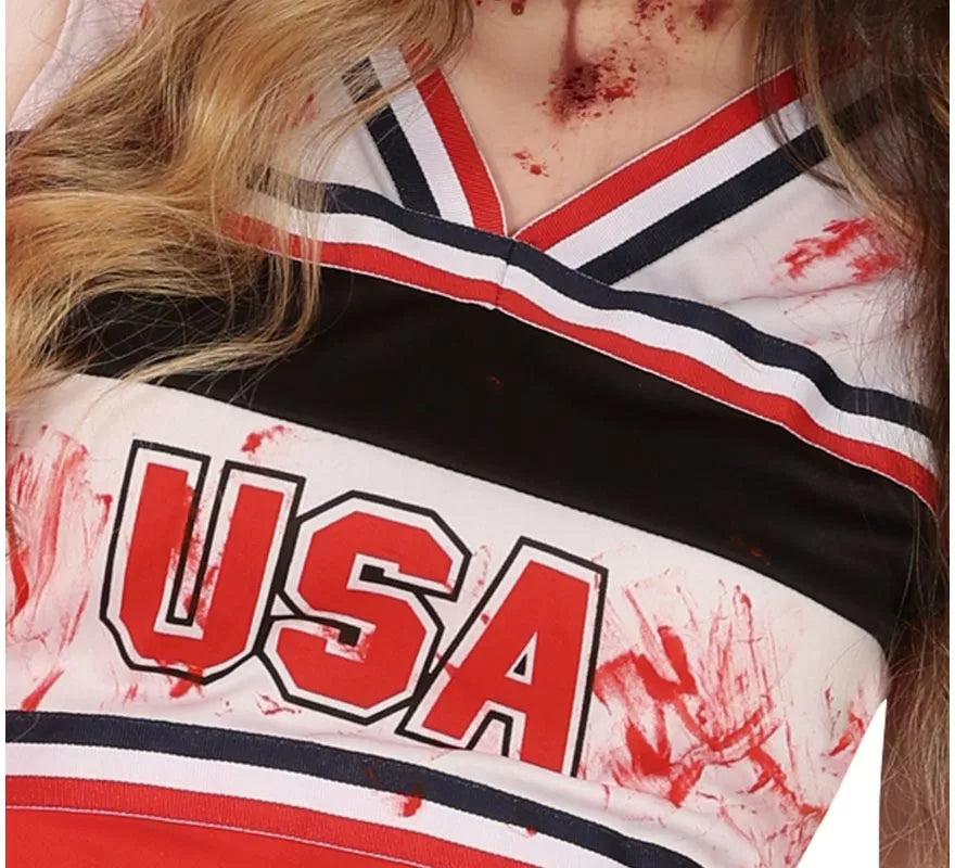 Disfraz de Animadora Cheerleader Zombie