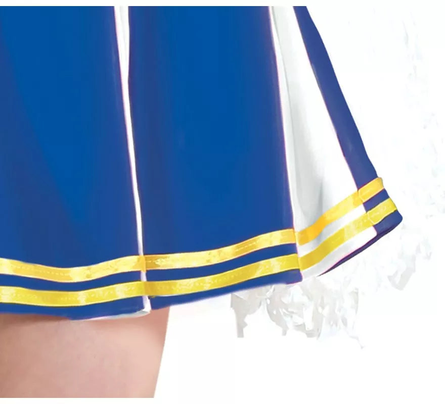 Translation missing: pt-PT.Disfraz de Animadora del Equipo Azul para adolescente