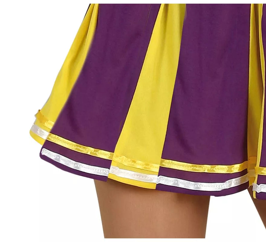 Translation missing: pt-PT.Disfraz de Animadora del Equipo Morado para adolescente