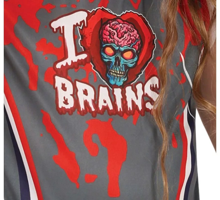 Disfraz de Animadora Zombie para niña