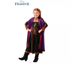 Fato de Anna Frozen 2 clássica para menina