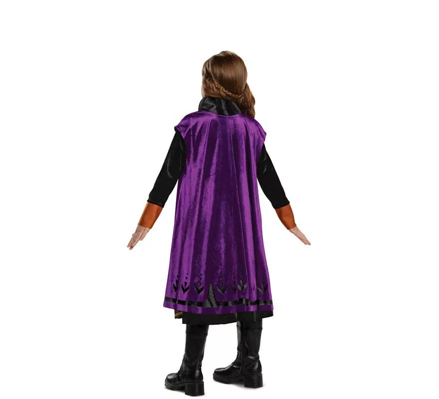 Translation missing: pt-PT.Disfraz de Anna de Viaje Deluxe de Frozen 2 para niña