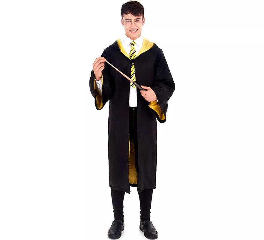 Translation missing: pt-PT.Disfraz de Aprendiz de Mago Amarillo para hombre
