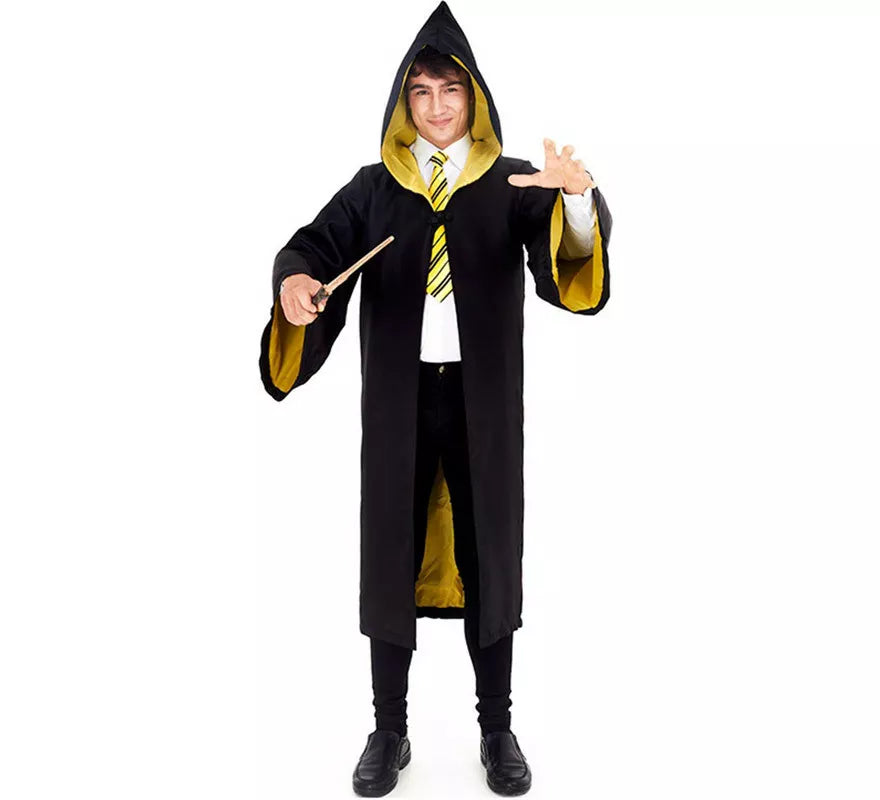 Translation missing: pt-PT.Disfraz de Aprendiz de Mago Amarillo para hombre
