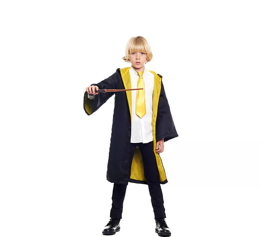 Translation missing: pt-PT.Disfraz de Aprendiz de Mago Amarillo para niño