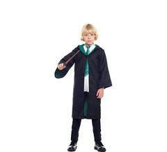 Fato de Aprendiz de Feiticeiro Verde Infantil