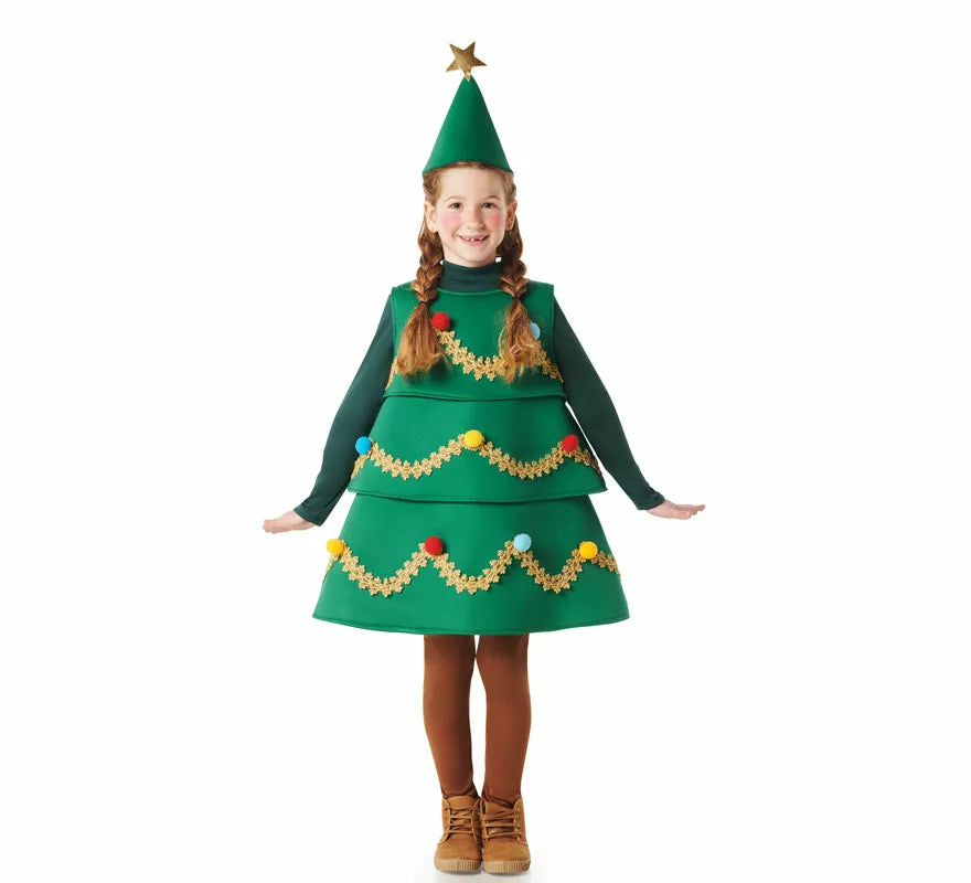 Translation missing: pt-PT.Disfraz de Árbol de Navidad Decorado para niños
