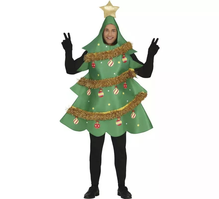 Translation missing: pt-PT.Disfraz de Árbol de Navidad para adulto
