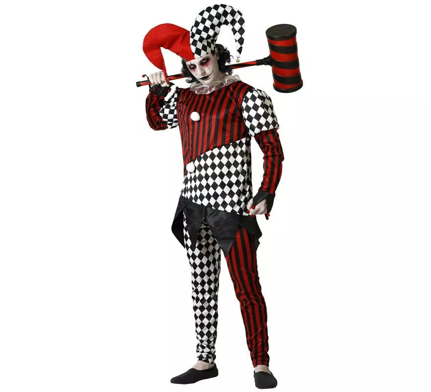 Translation missing: pt-PT.Disfraz de Arlequin Siniestro para hombre