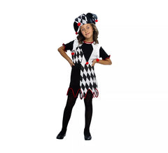Fato de arlequim para menina