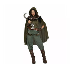 Fato de Arqueiro Medieval Enda para mulher
