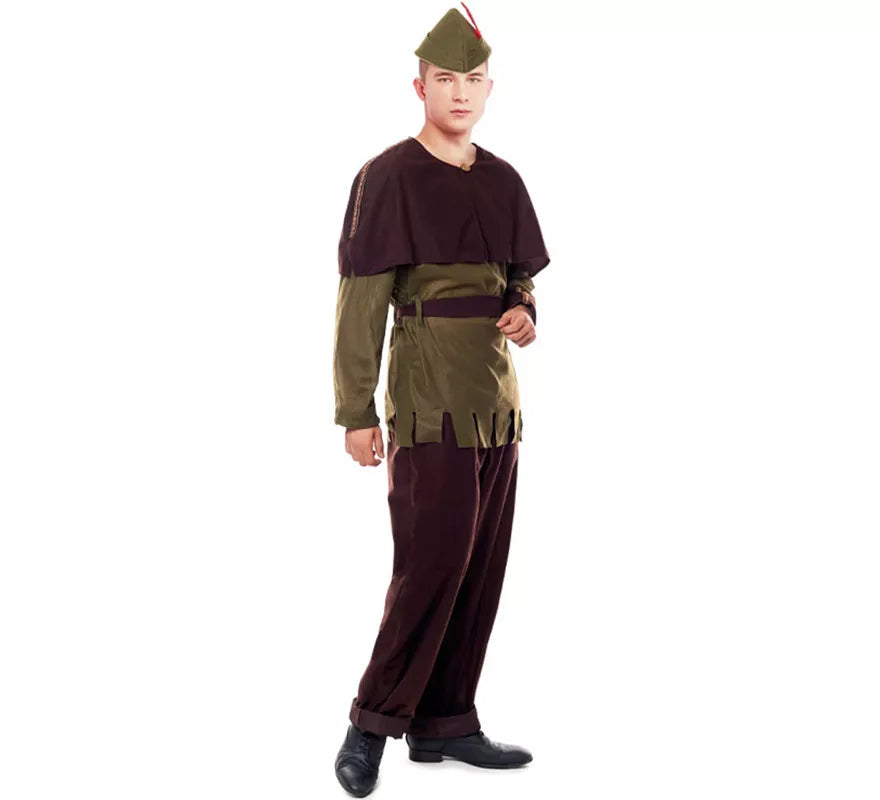 Disfraz de Arquero del Bosque para hombre