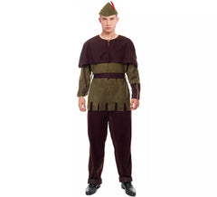 Fato de Arqueiro da Floresta Masculino