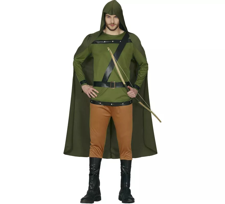 Translation missing: pt-PT.Disfraz de Arquero Verde para hombre