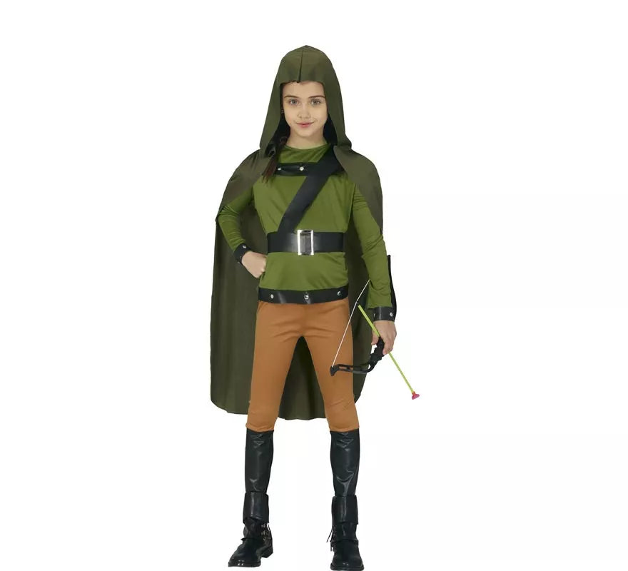 Disfraz de Arquero Verde para niños
