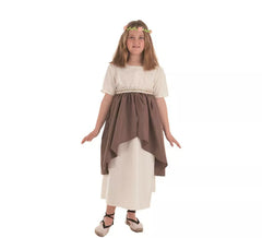 Fato de artesã medieval para menina