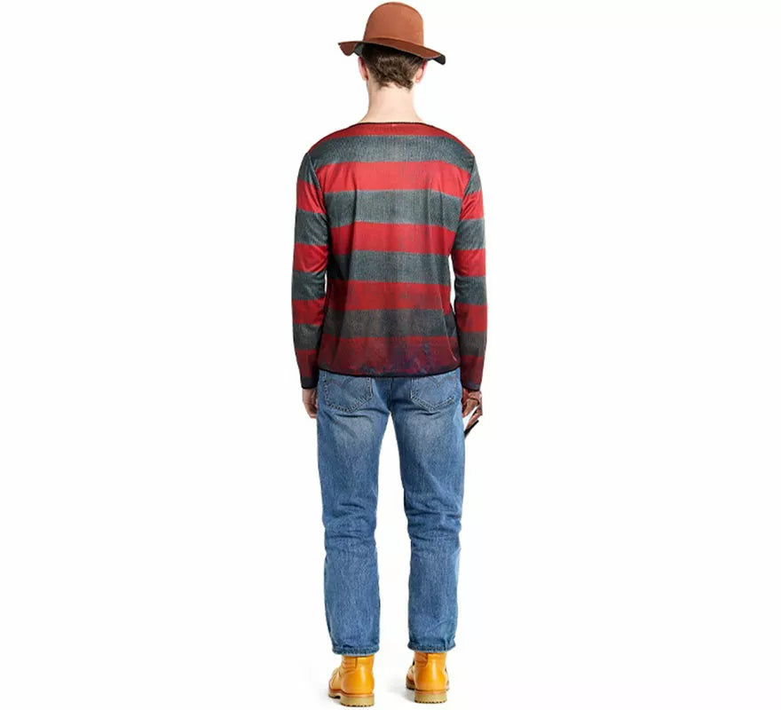 Translation missing: pt-PT.Disfraz de Asesino de Pesadilla con Sombrero para hombre