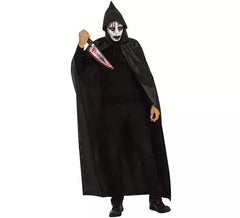 Fato de assassino com capuz para adulto