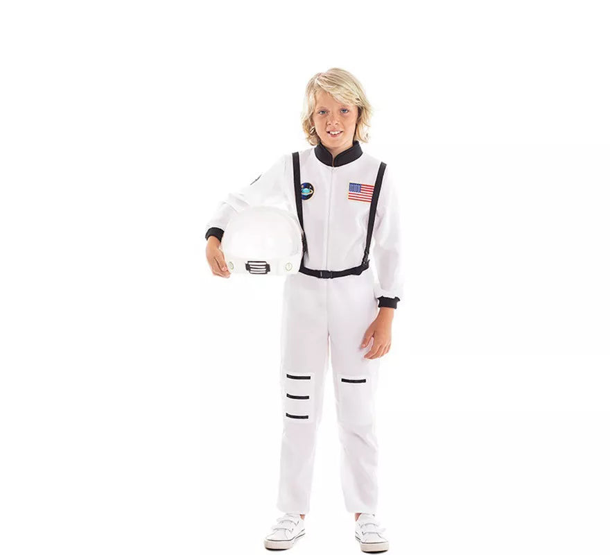 Translation missing: pt-PT.Disfraz de Astronauta Blanco para niño