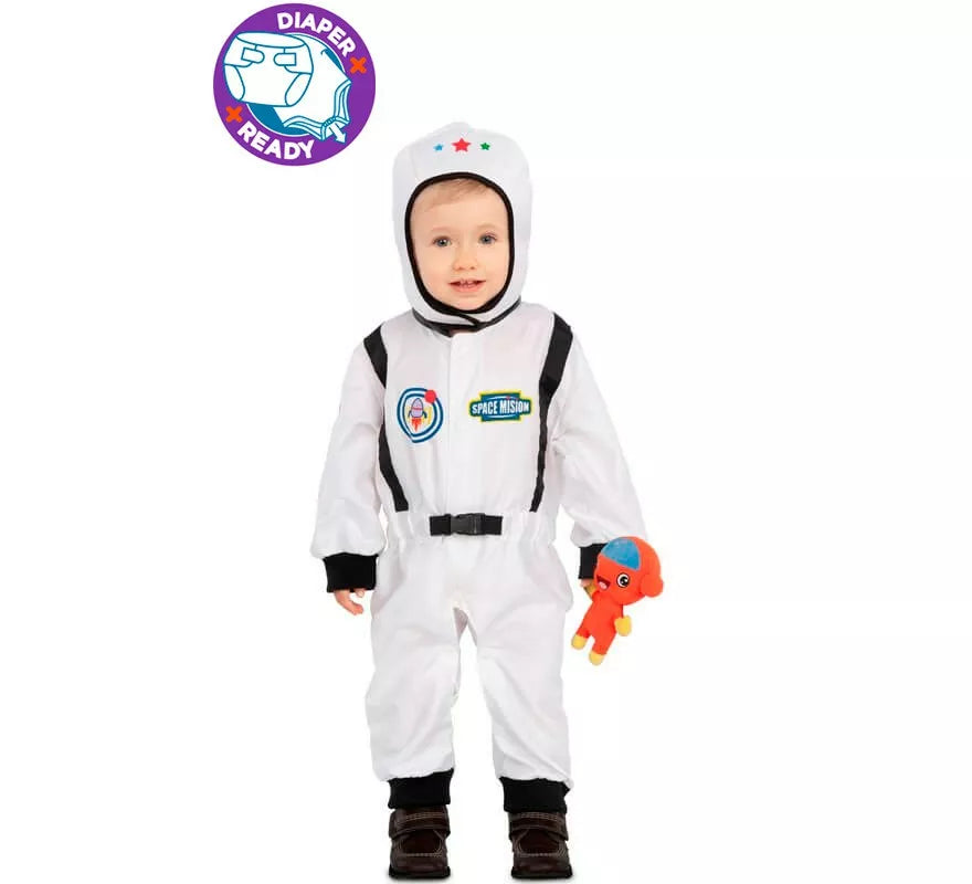 Disfraz de Astronauta con Alien para bebé