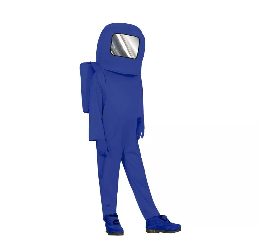Translation missing: pt-PT.Disfraz de Astronauta Impostor Azul para niños