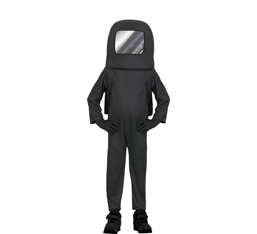 Translation missing: pt-PT.Disfraz de Astronauta Impostor Negro para niños