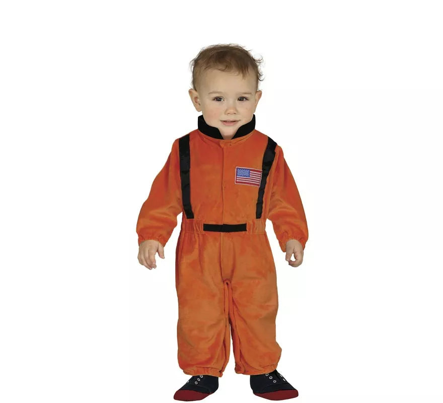 Translation missing: pt-PT.Disfraz de Astronauta naranja para bebé