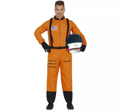 Fato de astronauta laranja para homem