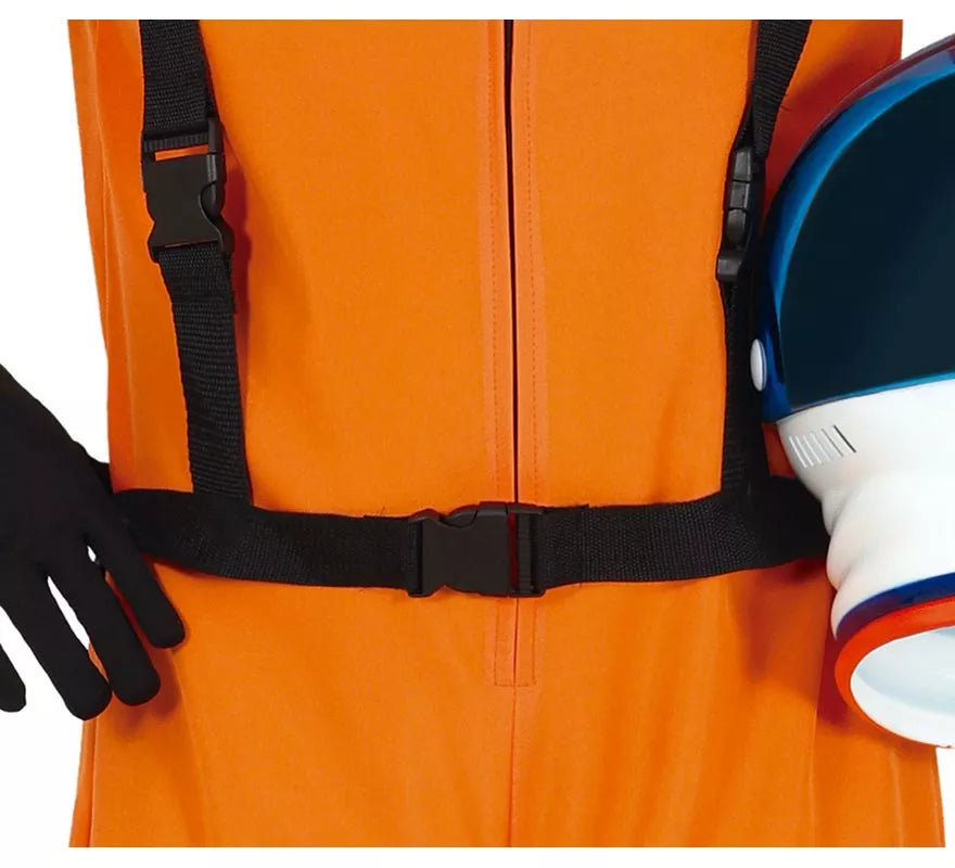 Translation missing: pt-PT.Disfraz de Astronauta Naranja para hombre