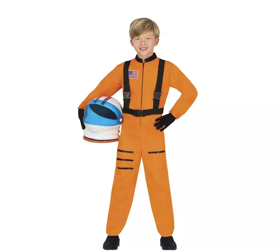 Translation missing: pt-PT.Disfraz de Astronauta naranja para niños