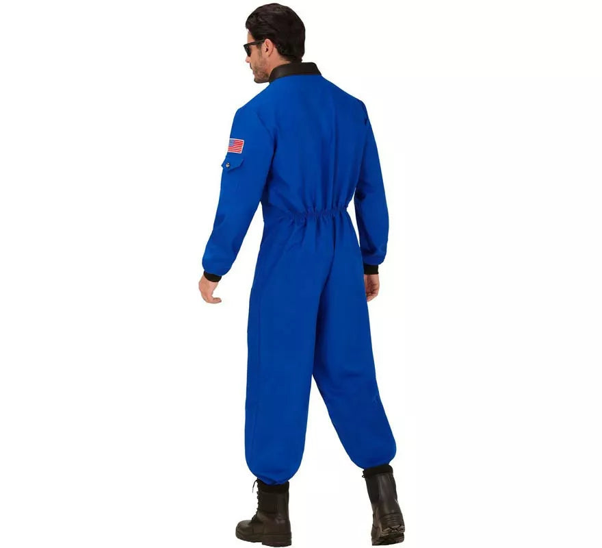 Translation missing: pt-PT.Disfraz de Astronauta Space azul para hombre