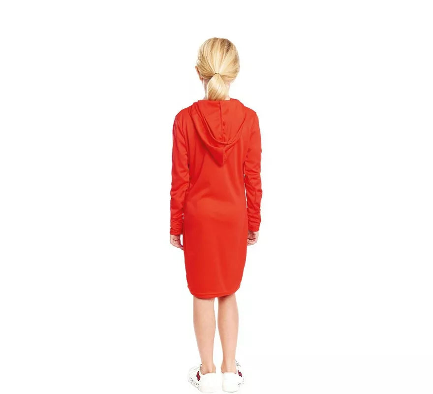 Translation missing: pt-PT.Disfraz de Atracadora vestido rojo para niña