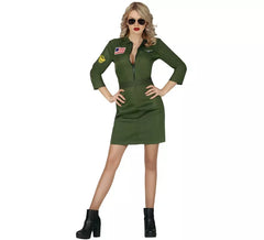 Fato de Aviador Verde para Mulheres