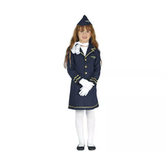 Fato de comissária de bordo para menina