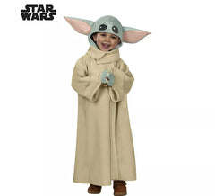 Fantasia clássica de Star Wars Baby Yoda para crianças