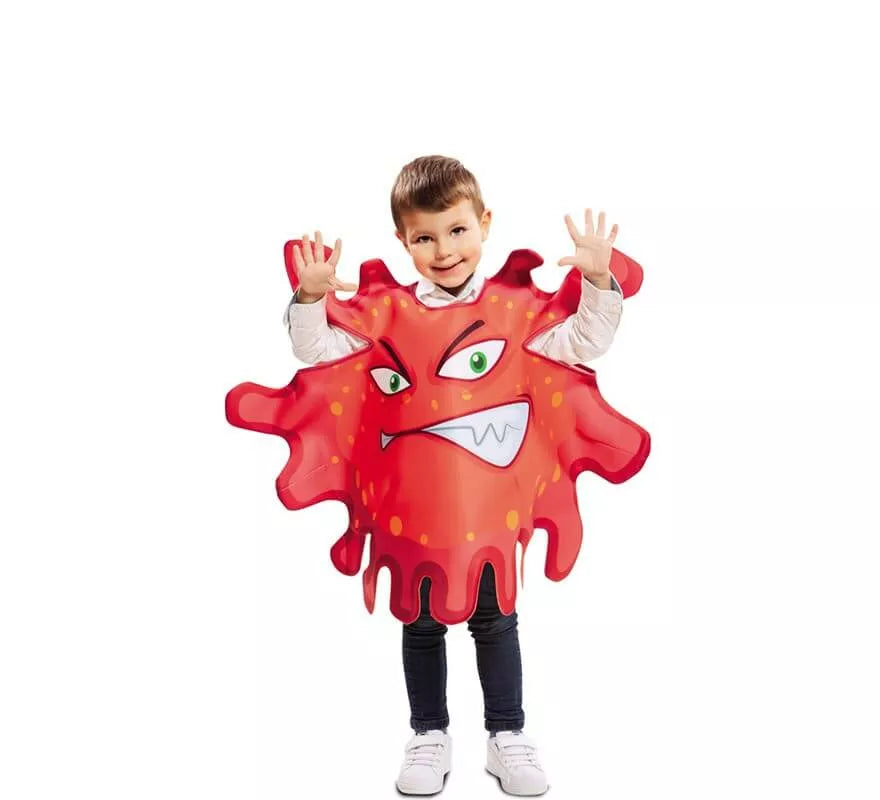 Translation missing: pt-PT.Disfraz de Bacteria roja para niños