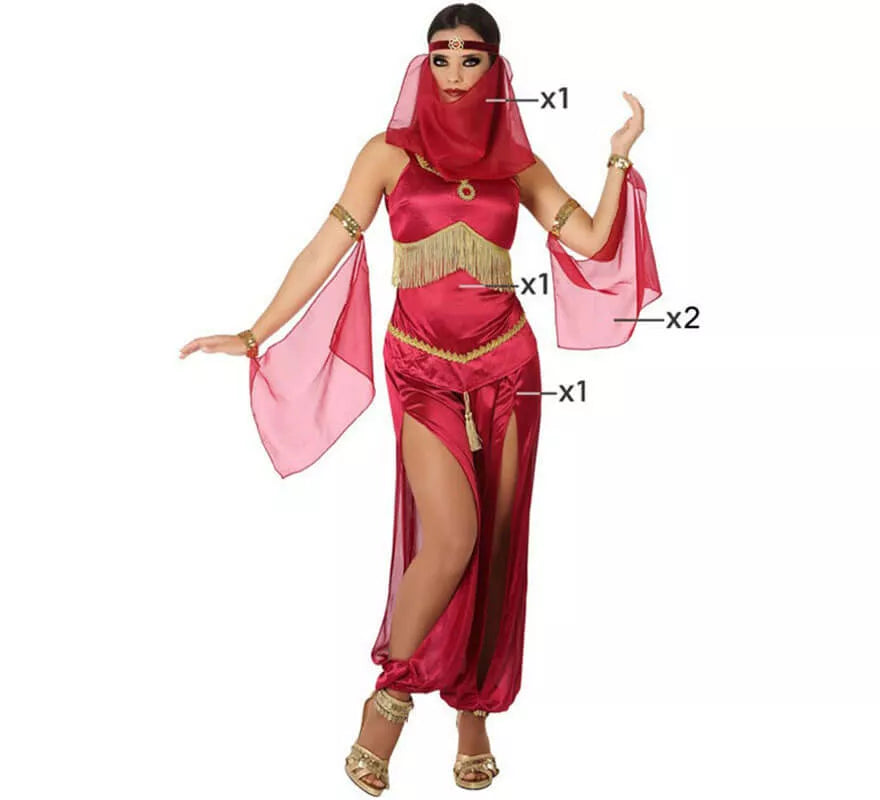 Translation missing: pt-PT.Disfraz de Bailarina Árabe para mujer
