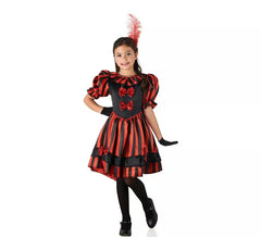 Can Dancer vermelho e preto para menina