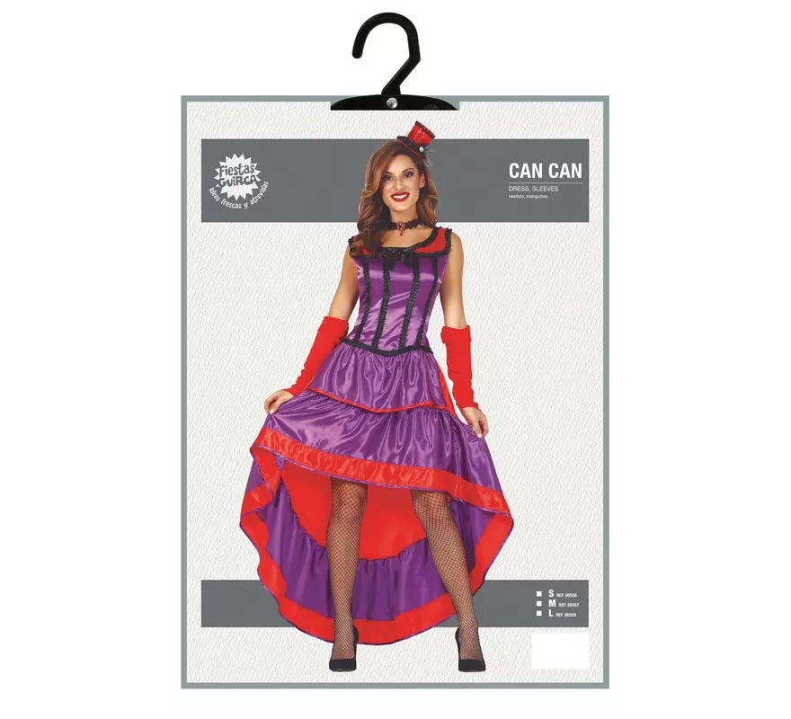 Translation missing: pt-PT.Disfraz de Bailarina de Can Can para mujer