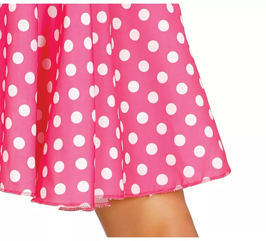 Disfraz de Bailarina Pin up rosa para mujer