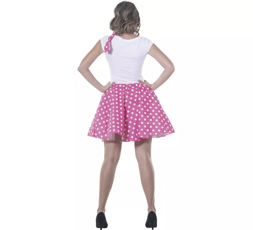 Translation missing: pt-PT.Disfraz de Bailarina Pin up rosa para mujer