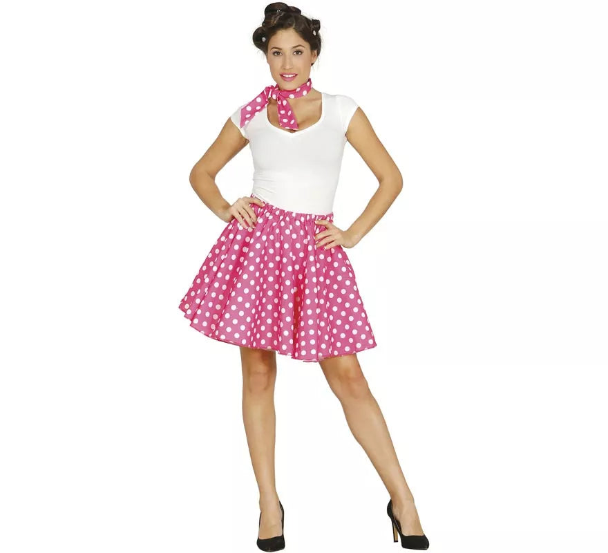 Translation missing: pt-PT.Disfraz de Bailarina Pin up rosa para mujer