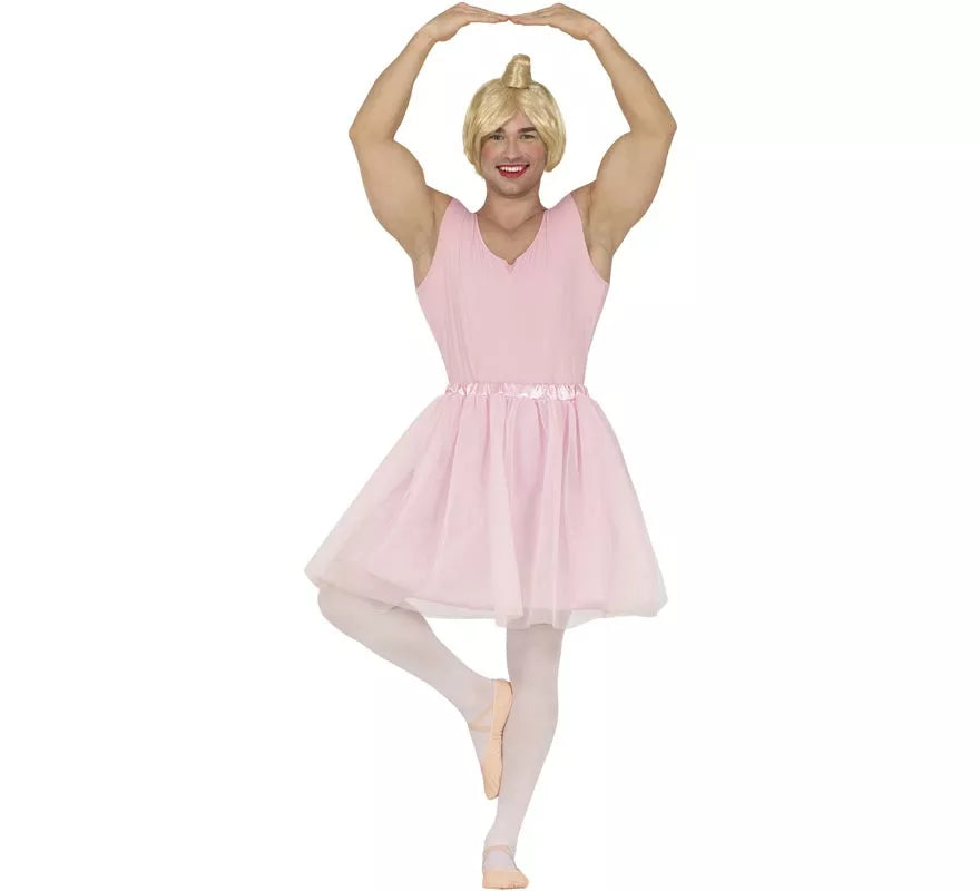 Translation missing: pt-PT.Disfraz de Bailarina rosa para hombre