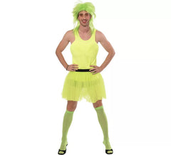 Fato de bailarina verde para homem